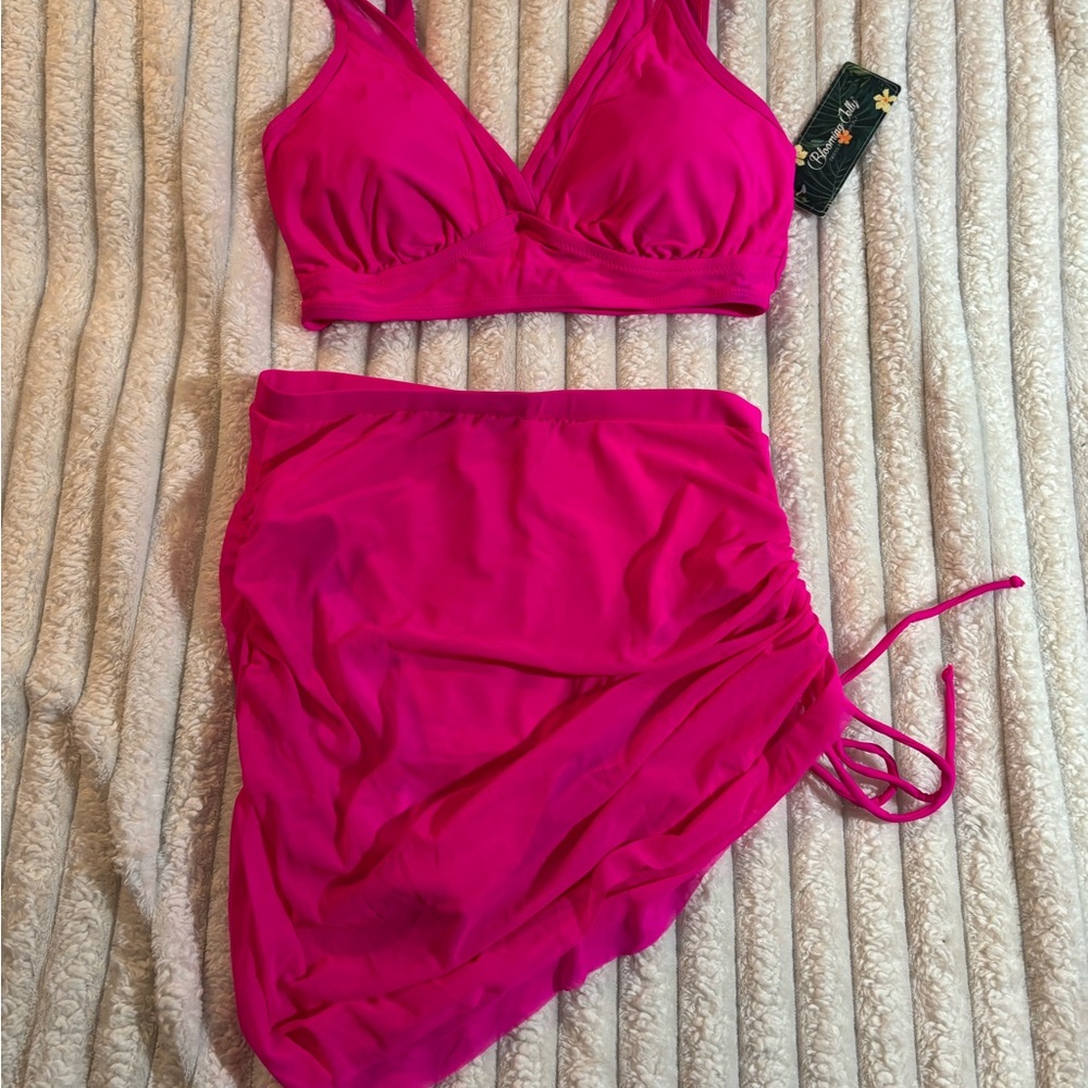 Vibrant Pink Bikini Set - Picture 7 of 12